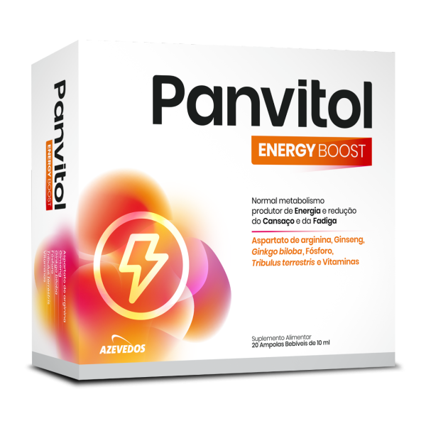 Panvitol Energy Boost 10ml X20 Ampolas Bebíveis